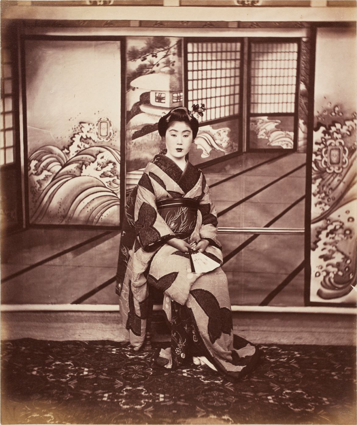 Anonymous, “Geisha”, 1870 ca.