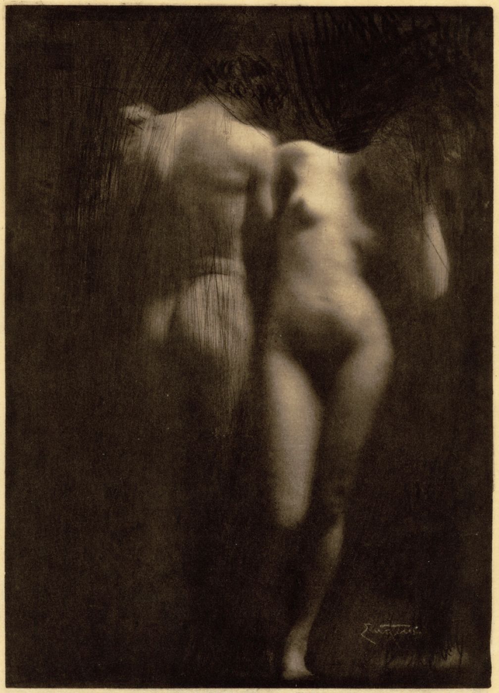 Frank Eugene, “Adam und Eva”, 1910 ca.