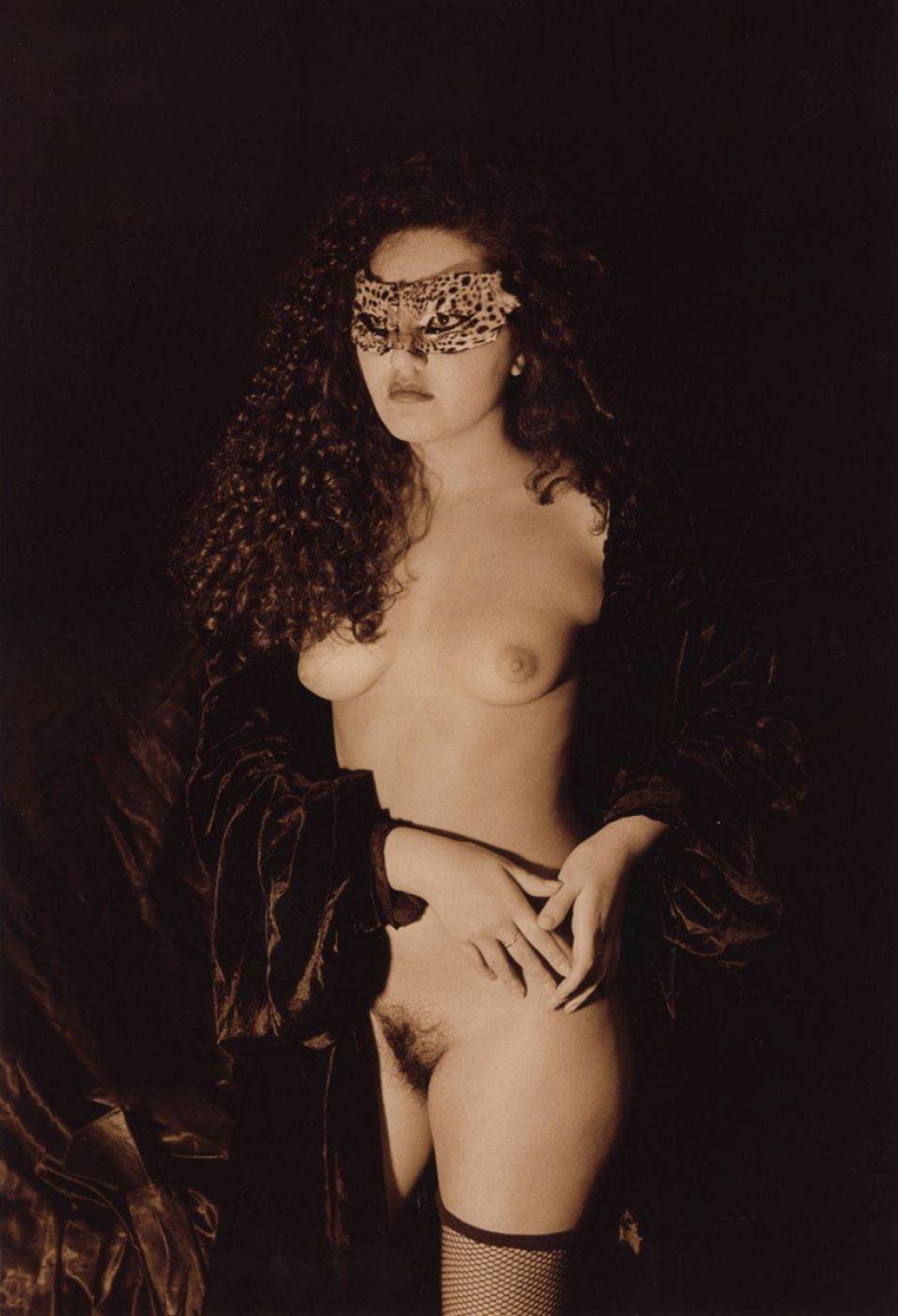 Irina Ionesco, “The Panther Mask”, 1981