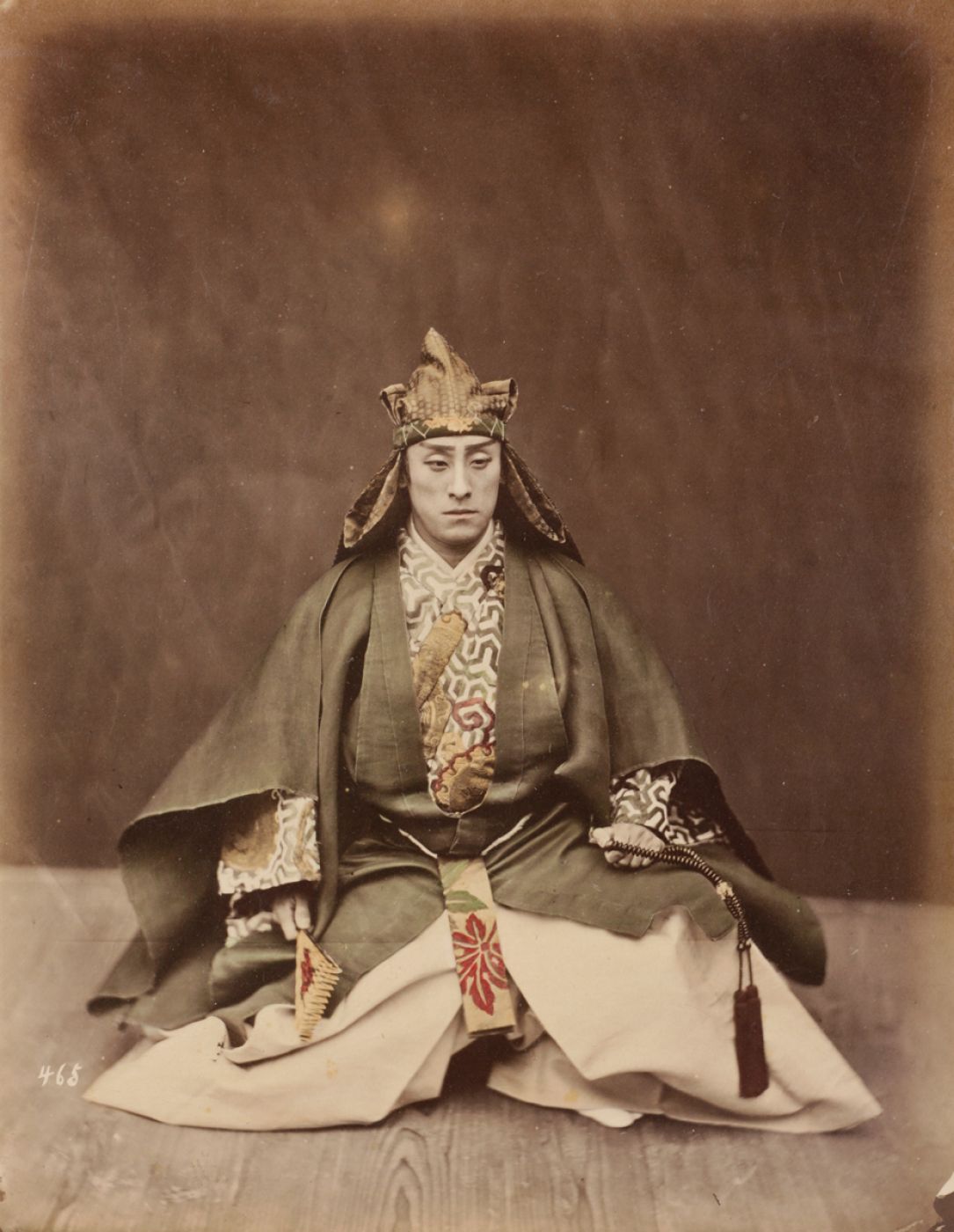 Uchida Kuichi, “Ishikawa Danjuro IX (No dancer)”, 1874