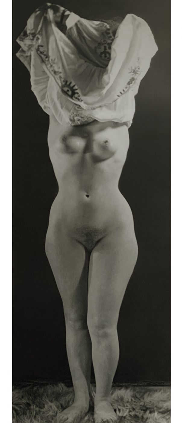 Dora Maar, “Untitled (nude taking off robe)”, 1931 ca.