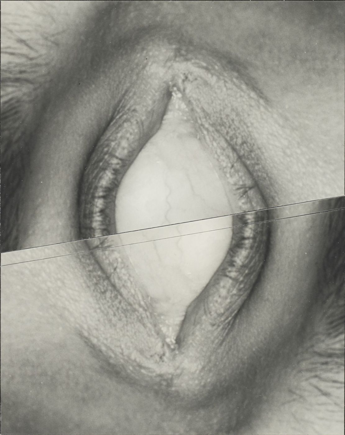 Marco Breuer, “Untitled (Tomorrow Never Comes-Eye)”, 1997