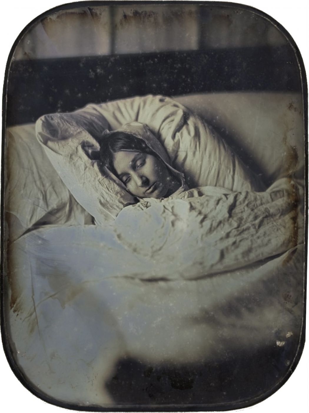Jean-Baptiste Sabatier Blot, &ldquo;Post Mortem Portrait&rdquo;, 1850 ca.