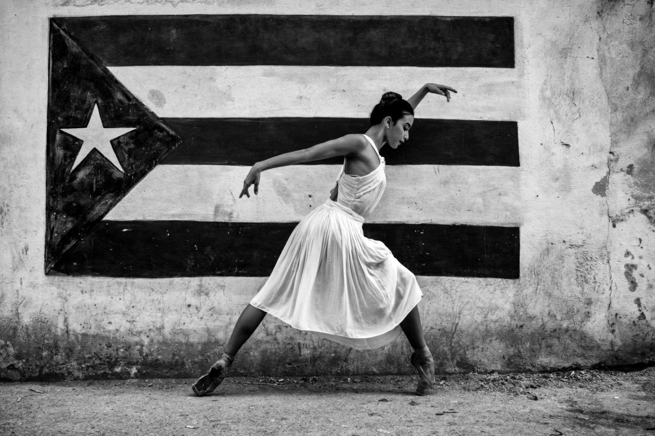 Luis Casadevall, &ldquo;The Ballerina and the Flag  (from “WE STILL HAVE THE SOUL, HAVANA. 2025." series)&rdquo;, 2019