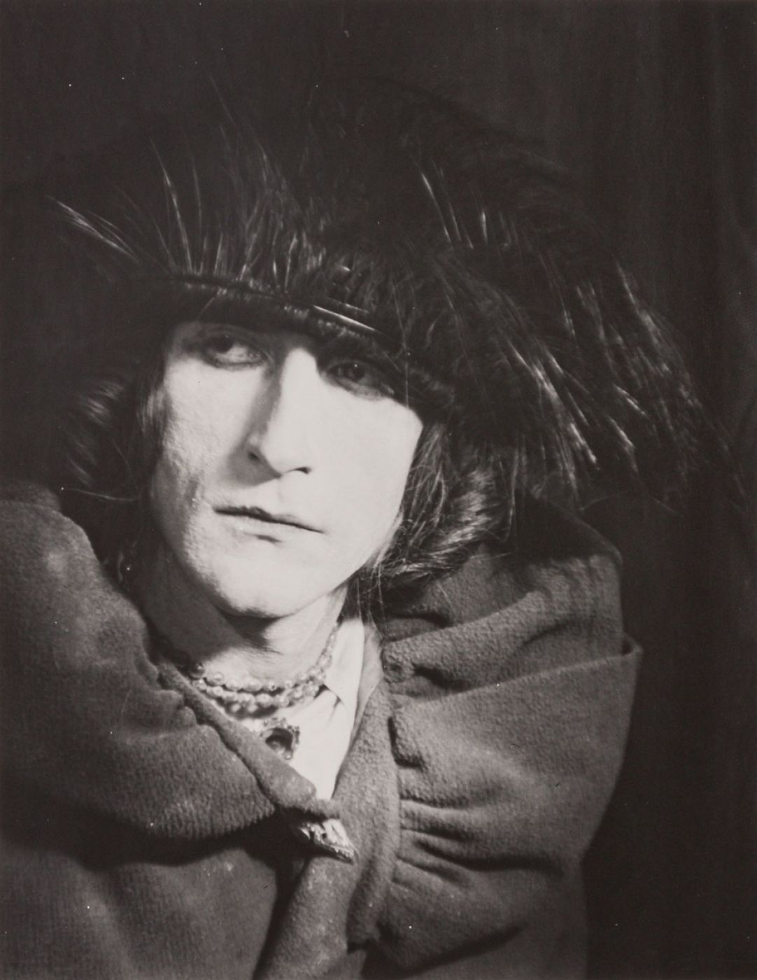 Man Ray, “Portrait of Rrose Sélavy (Marcel Duchamp)”, 1921