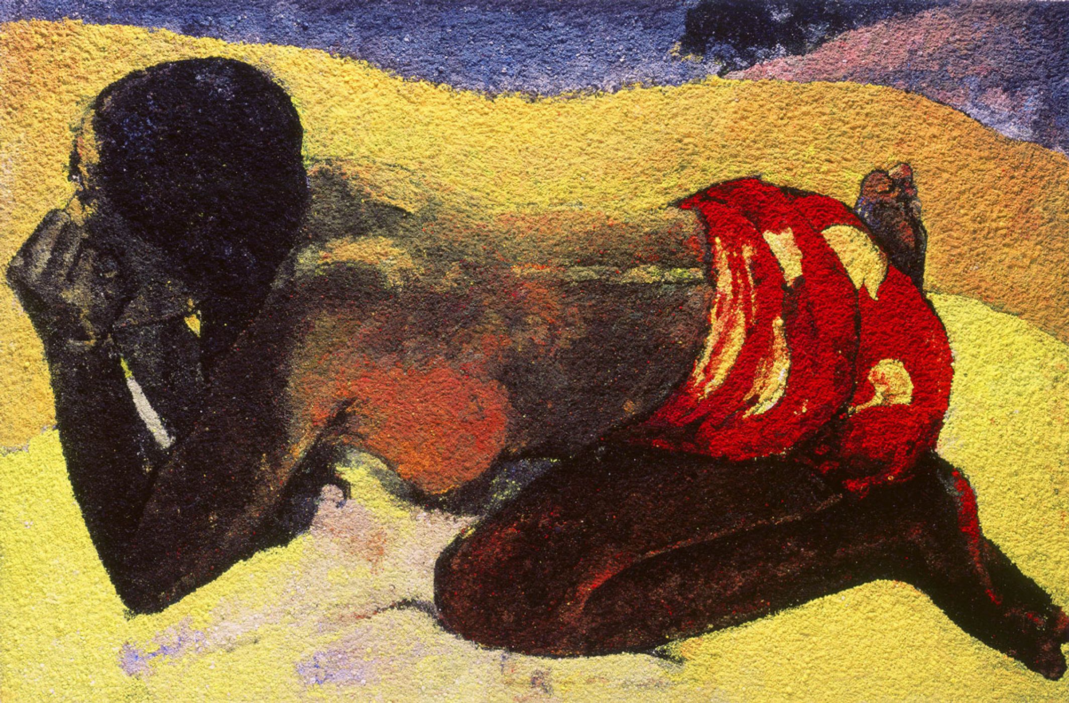 Vik Muniz, “Otahi (Alone), after Paul Gauguin”, 2006
